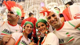 هواداران ایران در مسکو