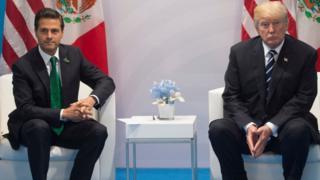 trump y peña nieto