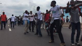 RDC, opposition, manifestation