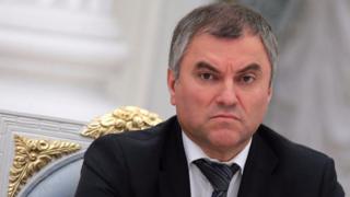 Мамлекеттик Думанын төрагасы Вячеслав Володин Бишкекке расмий иш сапары менен келди.