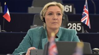 Front National (FN) President and Member of the European Parliament Marine Le Pen attends a debate at the European Parliament February 3, 2016