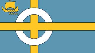 Flags in vote