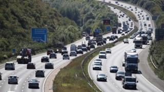 Traffic on motorway