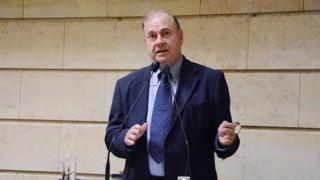 Cesar Maia em sessão na Câmara Municipal