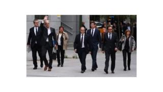 Qaar ka mid ah wasiiradii Catalonia