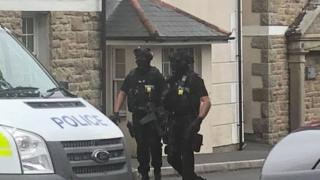 armed police officers