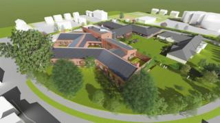 Artist impression of an 11-bed mental health unit in Hull