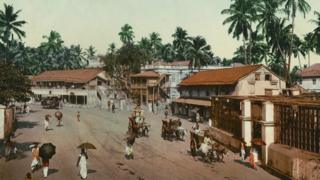 Mumbai kentindeki Girgaum
