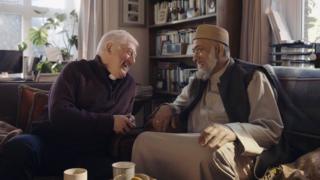 Gary Bradley and Imam Zubeir Hassam Amazon ad