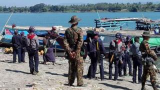 ကျောက်တော်မြို့က စက်လှေဆိပ်၊ ကူးတို့ဆိပ်တွေမှာ စစ်ဆေးမှုတွေလုပ်