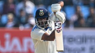 India's Ravinchandran Ashwin plays a shot