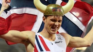 Un atleta noruego