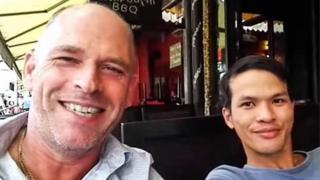 Stefan Struik và Nguyễn Thanh Dũng (bên phải)