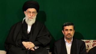 احمدی نژاد و خامنهای