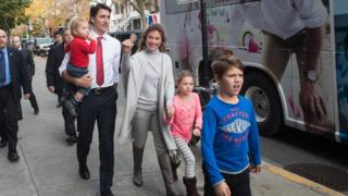 Canada PM under fire for nannies and child care - BBC News