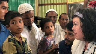လုံခြုံရေးကောင်စီရဲ့ အချက်အလက်ရှာဖွေရေးကော်မရှင်က ရိုဟင်ဂျာတွေနဲ့တွေ့ဆုံ