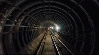 Glasgow Subway tunnel