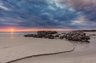 Sunset over Balevullin Beach, Tiree