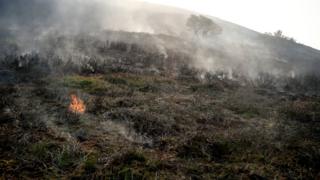 Saddleworth Moor fire