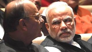अरुण जेटली और नरेंद्र मोदी