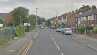 A streetview of Burnage Lane