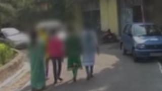 ভারতের উত্তরপ্রদেশের সোনভদ্র জেলার স্কুলটি