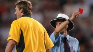 Glenn McGrath da alkalin wasan kurket Billy Bowden