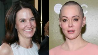 Jill Messick y Rose McGowan