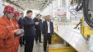 习近平在东北三省考察期间,指中国"必须走自力更生的道路"。