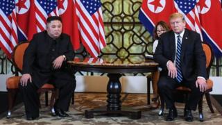 Kim Jong-un y Donald Trump