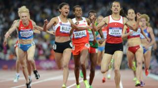 Final de los 1.500 metros planos en Londres 2012