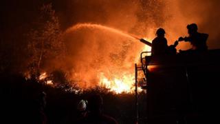 Incêndio em Portugal