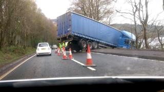 Lorry crash