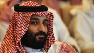 Mohamed bin Salman en Future Investment Initiative 2018.
