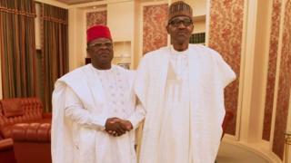 Buhari na Umahi