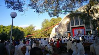 ኣመንቲ ኣብ ቤተ-ክርስትያን ሕዳር ፅዮን