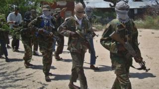 Al Shabab fighters. File photo