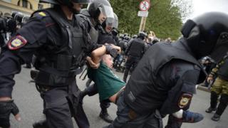 Митинг в Санкт-Петербурге