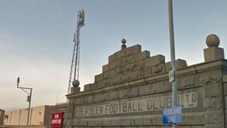 Pittodrie floodlight