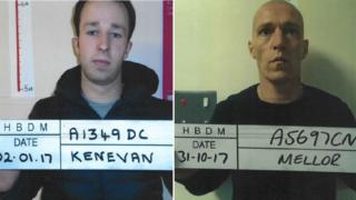 Eammon Kenevan and Darren Mellor