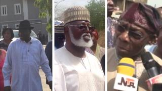 Goodluck Jonathan, Abdulsalami Abubakar ati Olusẹgun Obasanjo