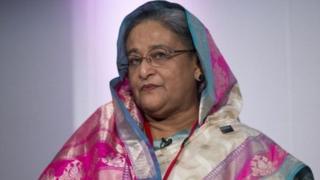 আওয়ামী লীগের প্রধান ও প্রধানমন্ত্রী শেখ হাসিনা