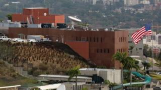Embajada de EE.UU. en Caracas.