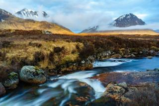 view towards Buachille Etive Mhor