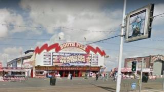Blackpool south pier