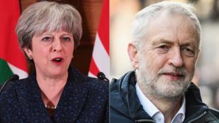 Theresa May, Jeremy Corbyn