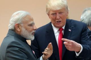 మోదీ, ట్రంప్