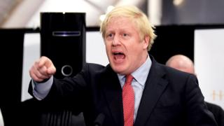 in_pictures Boris Johnson gives a speech