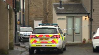Police scene