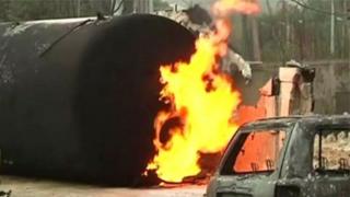 Daruruwan mutane sun jikkata a gobarar da iskar gas ta haddasa